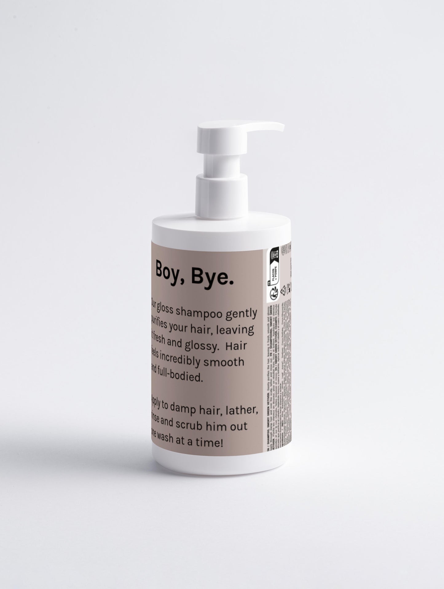 Wash that man right outta your hair! Gloss Shampoo, Smoky Green Vetiver
