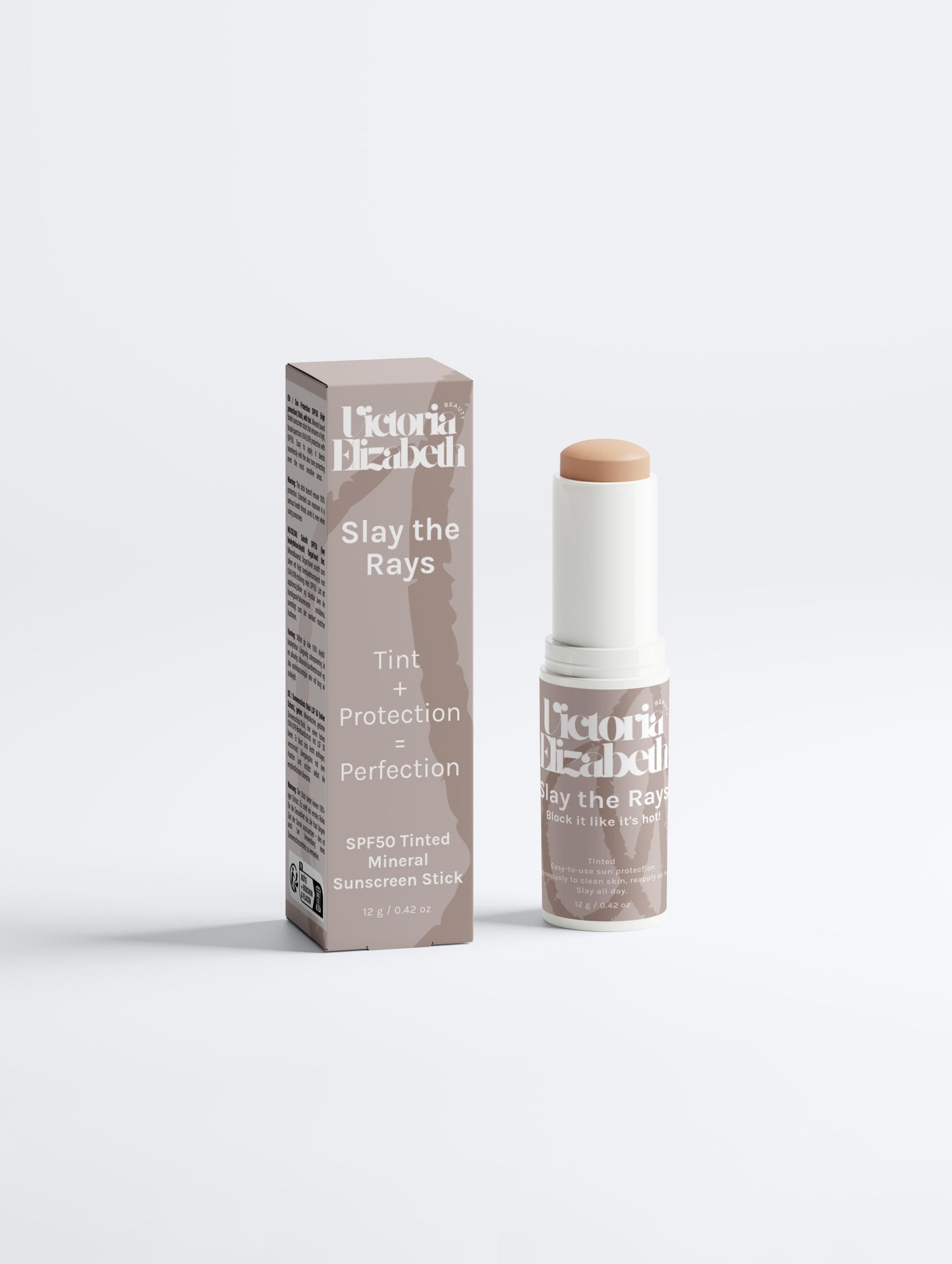 Slay the Rays – SPF 50 Mineral Sunscreen Stick (Tinted)