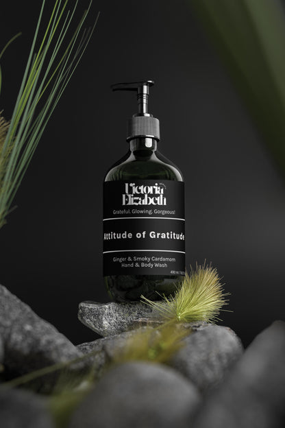 Attitude of Gratitude - Ginger & Smoky Cardamom Hand & Body Wash