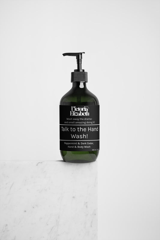 Talk to the Hand Wash! - Peppermint & Dark Cedar