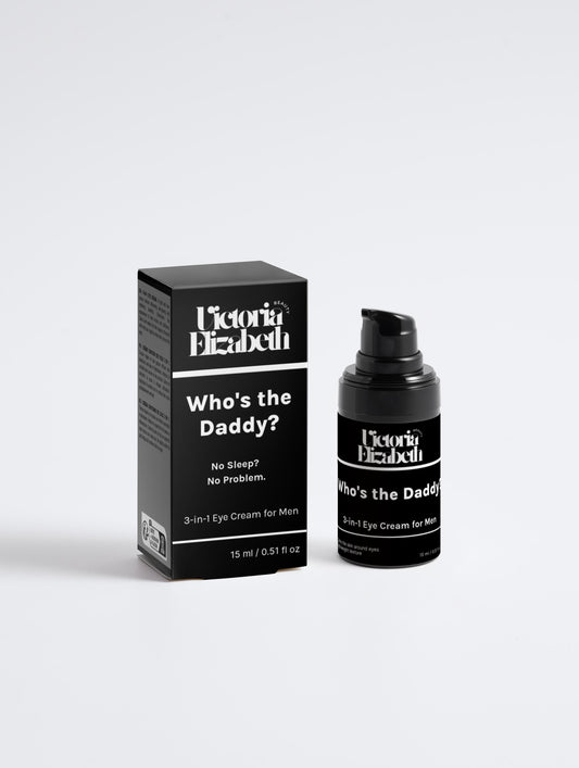 Who’s the Daddy? Anti-Aging + De-Puffing Eye Cream For Men