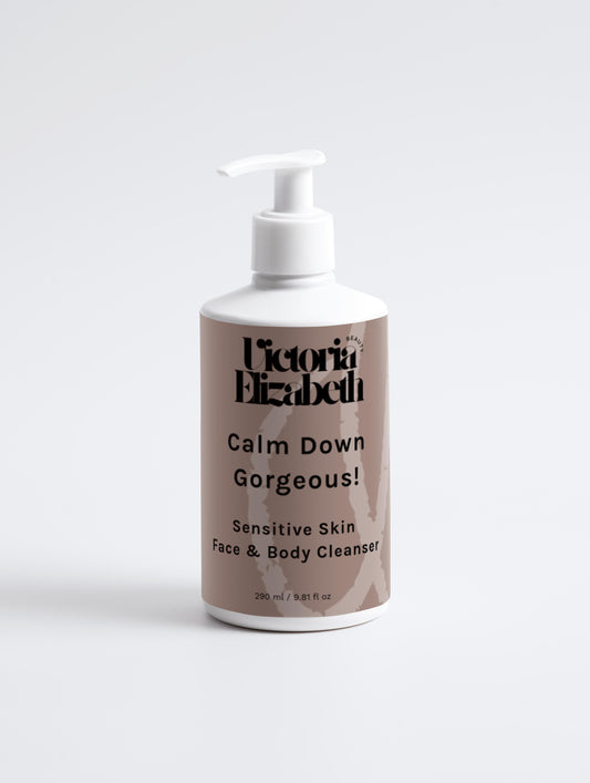 Calm Down Gorgeous! Sensitive Skin Face & Body Cleanser