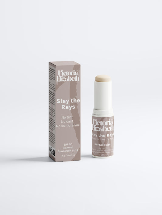 Slay the Rays – SPF 50 Mineral Sunscreen Stick (no tint)