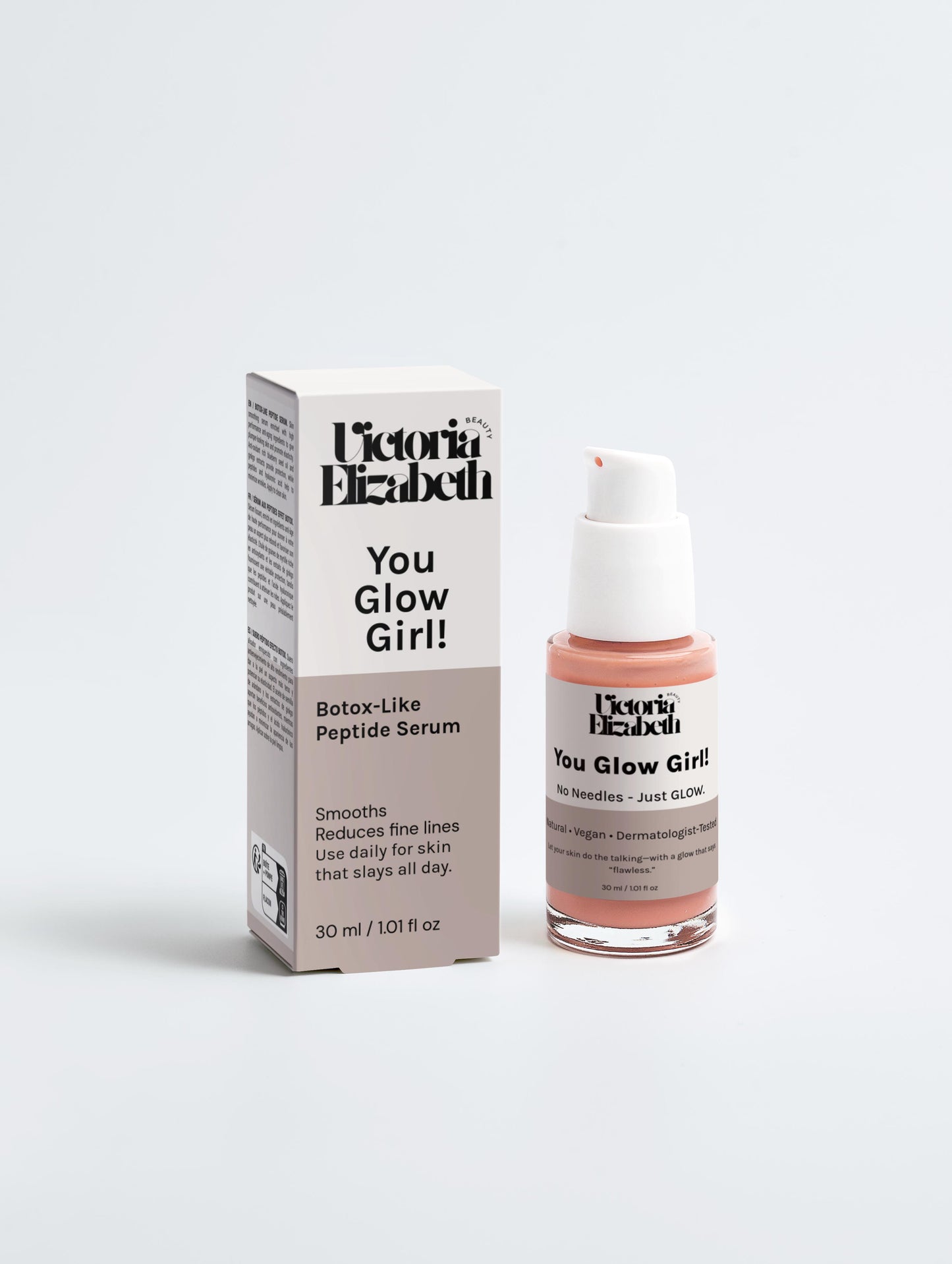You Glow Girl! Botox-Like Peptide Serum