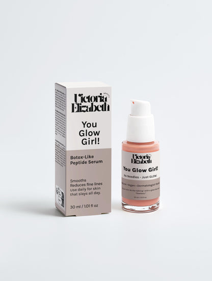 You Glow Girl! Botox-Like Peptide Serum
